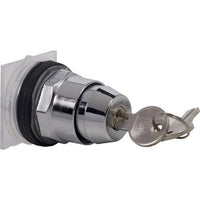 Key Selector Switch Head, Harmony 9001K, Metal, Key Switch - 9001KS11K3E11