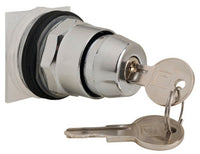Key Operated Switch, 2 Position, Panel; - 9001KS11K3