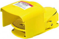 Foot Switch, Harmony, Industrial, Latch, 5A At 600 VAC, SPDT Contact, Nema 2, 4 - 9002AW7