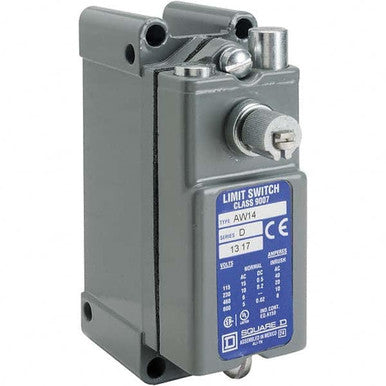 Heavy Duty Limit Switch, No Lever, Rotary, 2NC/2NO, 10A at 600V AC, Actuator Location: Side - 9007AW18