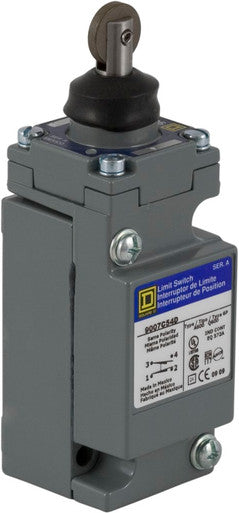 Limit Switch, 10A, Nc+no, Snap Action, Spdt-db, 1 Entry For 1/2' - 14 Npt - 9007C54D
