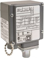 Pressure Switch, Standard, SPDT, 20 to 1000 psi, 1/4-18' FNPT, 20 to 1000 psi Range, Aluminum - 9012GFW1