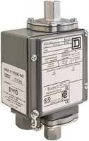 Pressure Switch, Standard, DPDT, 1/2' NPT, 0 to 75 psi Range, Aluminum - 9012GGW21