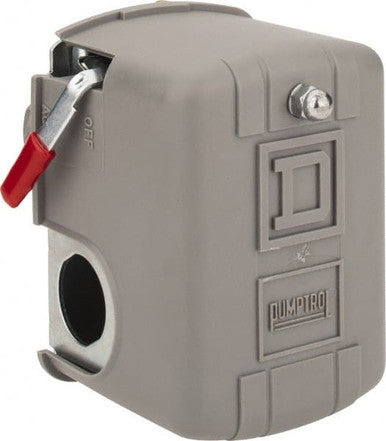 Pressure Switch, Standard, DPST, 4 Ports, 1/4' FNPS, 60 to 200 psi Range, Polypropylene - 9013FHG44J59M1X