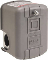 Pressure Switch, Standard, DPST, 5 to 80 psi, 1/4' FNPS, 5 to 80 psi Range, Polypropylene - 9013FYG2J24M4