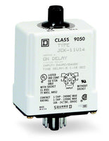 Single Function Time Delay Relay, Octal, On Delay, 1 Functions 24V AC/DC, DPDT - 9050JCK11V14