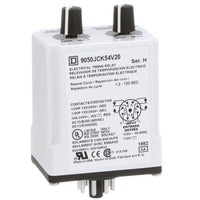 Time Delay Relay Type 9050, Repeat Cycle-off, DPDT, 120VAC/110VDC, Jck Series - 9050JCK54V20