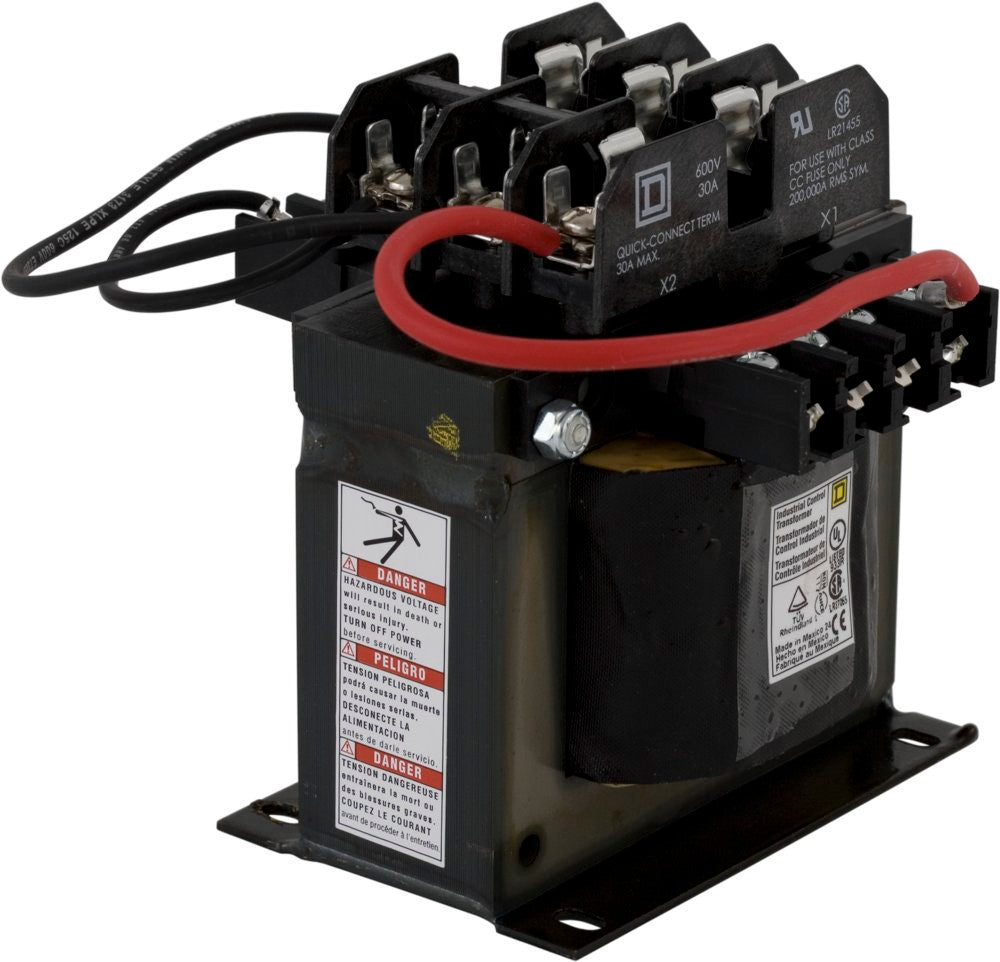 Transformer 300VA 240/480VAC Primary 120VAC Secondary Panel Mount 9070 Series - 9070TF300D1
