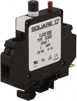 Thermal Magnetic Circuit Protector, NEMA TERMINAL BLOCKS Series, 3A, 1 Pole, 250V AC - 9080GCB30