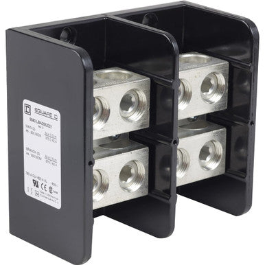 Power Distribution Block, Open, 2 Pole, 760 A Copper, 600 V AC/DC, Surface Mount - 9080LBA2652021