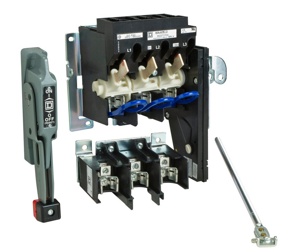 Schneider Disconnect Switch 600VAC 30 Amp Nema - 9422ATCF301