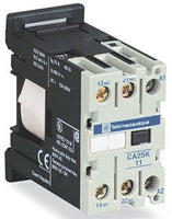 Auxiliary contactor, 2 pole, 10 A, 2 Form A (N/O), coil 24 VDC, screw connection, CA3SK20BD - CA3SK20BD