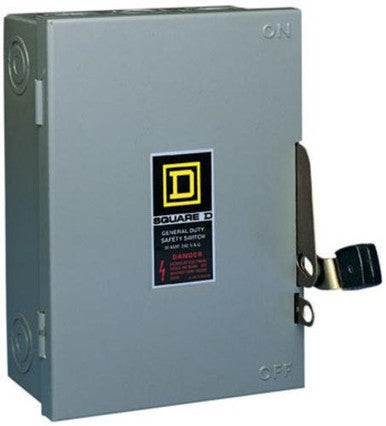 Safety Switch, 120V AC, 30A, 2 Poles - D211NCP