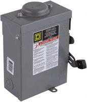 Switch Fusible Gd 120/240V 30A 2P NEMA3R | Square D D211NRB - D211NRB