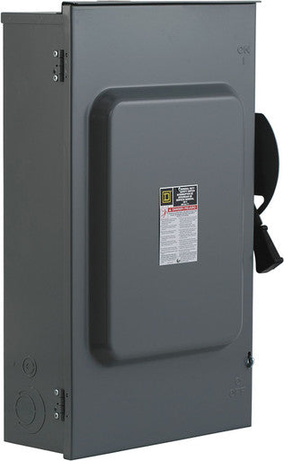 Switch Fusible Gd 240V 200A 3P Nema3R | Square D D324NRB - D324NRB