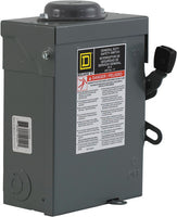 Nonfusible, Safety Switch, General Duty, 240 V, 2PST - DU222RB