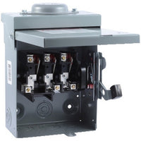 Nonfusible, Safety Switch, General Duty, 240 V, 3PST, NEMA 3R - DU321RB