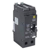 Miniature Circuit Breaker, E FRAME Series, 20A, 2 Pole, 600V AC, 25kA at 120V AC - EDB26020