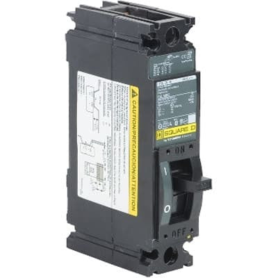 Molded Case Circuit Breakers 1 Pole 30A Thermal Magnetic 125VDC/277VAC Fa Series - FAL14030