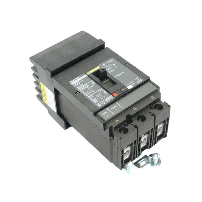 Molded Case Circuit Breaker, POWERPACT H Series, 70A, 3 Pole, 600V AC, 25kA at 240V AC - HDA36070