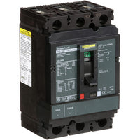 Molded Case Circuit Breaker, POWERPACT H Series, 100A, 3 Pole, 600V AC, 25kA at 240V AC - HDL36100