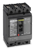 Molded Case Circuit Breaker, POWERPACT H Series, 125A, 3 Pole, 600V AC, 25kA at 240V AC - HDL36125