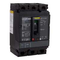 Molded Case Circuit Breaker, POWERPACT H Series, 15A, 3 Pole, 600V AC, 25kA at 240V AC - HDP36015