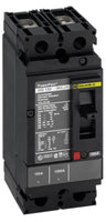 Molded Case Circuit Breaker, POWERPACT H Series, 25A, 2 Pole, 600V AC, 65kA at 240V AC - HGL26025