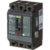 Molded Case Circuit Breaker, POWERPACT H Series, 100A, 3 Pole, 600V AC, 65kA at 240V AC - HGL36100