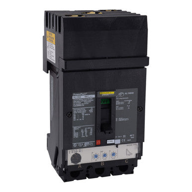 Powerpact H I-line Circuit Breaker, MICROLOGIC3.2S, 60A, 3P, 600V, 25KA - HJA36060U33X