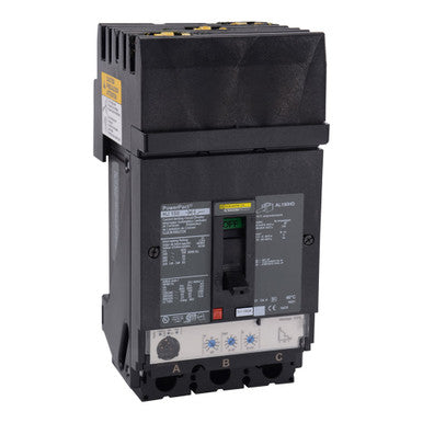 Molded Case Circuit Breaker, POWERPACT H Series, 100A, 3 Pole, 600V AC, 100kA at 240V AC - HJA36100U33X