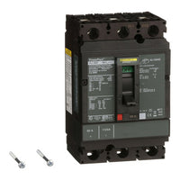 Molded Case Circuit Breaker, POWERPACT H Series, 60A, 3 Pole, 600V AC, 100kA at 240VAC - HJL36060