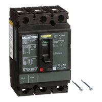 Molded Case Circuit Breaker, POWERPACT H Series, 35A, 3 Pole, 600V AC, 125kA at 240V AC - HLL36035