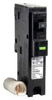 Thermal Circuit Breaker, 1 Pole(s), 20A, 120VAC, Panel Mount - HOM120AFI