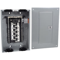 Homeline Qwik-Grip 100A 40-Circuit 20-Space Indoor Main Breaker Plug-On Neutral Load Center - HOM2040M100PQCVP