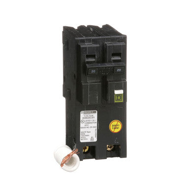 Miniature Circuit Breaker 120V 20A | Square D HOM220CAFI - HOM220CAFI