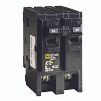 Miniature Circuit Breaker, HOM Series, 80A, 2 Pole, 120/240V AC, 10kA - HOM280CP