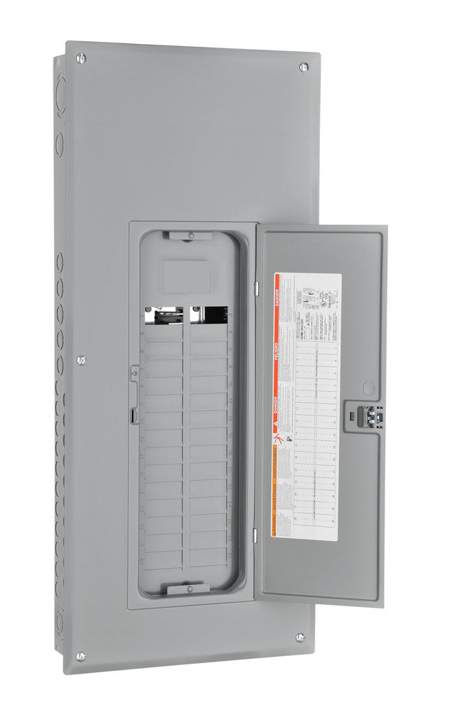 Load Center, HOM, 30 Spaces, 125A, 120/240V AC, PoN Convertible Main Lug, 1 Phase - HOM3060L125PC