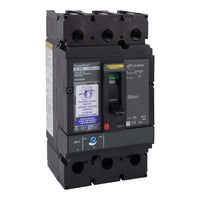 Molded Case Circuit Breaker, POWERPACT J Series, 225A, 3 Pole, 600V AC, 25kA at 240V AC - JDF36225UK