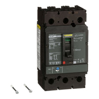 Molded Case Circuit Breaker, POWERPACT J Series, 200A, 3 Pole, 600V AC, 25kA at 240VAC - JDL36200SA