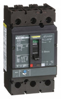 Molded Case Circuit Breaker, POWERPACT J Series, 200A, 3 Pole, 600V AC, 25kA at 240V AC - JDL36200