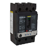 Molded Case Circuit Breaker, POWERPACT J Series, 250A, 3 Pole, 600V AC, 25kA at 240V AC - JDL36250CU33X