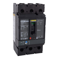 Molded Case Circuit Breaker, POWERPACT J Series, 200A, 3 Pole, 600V AC, 25kA at 240V AC - JDP36200