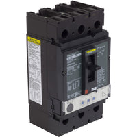 Molded Case Circuit Breaker, POWERPACT J Series, 250A, 3 Pole, 600V AC, 65kA at 240V AC - JGL36250CU31X