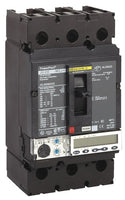 Molded Case Circuit Breaker, POWERPACT J Series, 250A, 3 Pole, 600V AC, 65kA at 240V AC - JGL36250U43X