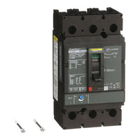 Molded Case Circuit Breaker, POWERPACT J Series, 225A, 3 Pole, 600V AC, 125kA at 240V AC - JLL36225