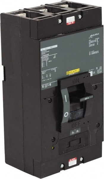 Molded Case Circuit Breaker, LEGACY MCCB Series, 350A, 3 Pole, 600V AC - LAP36350MB