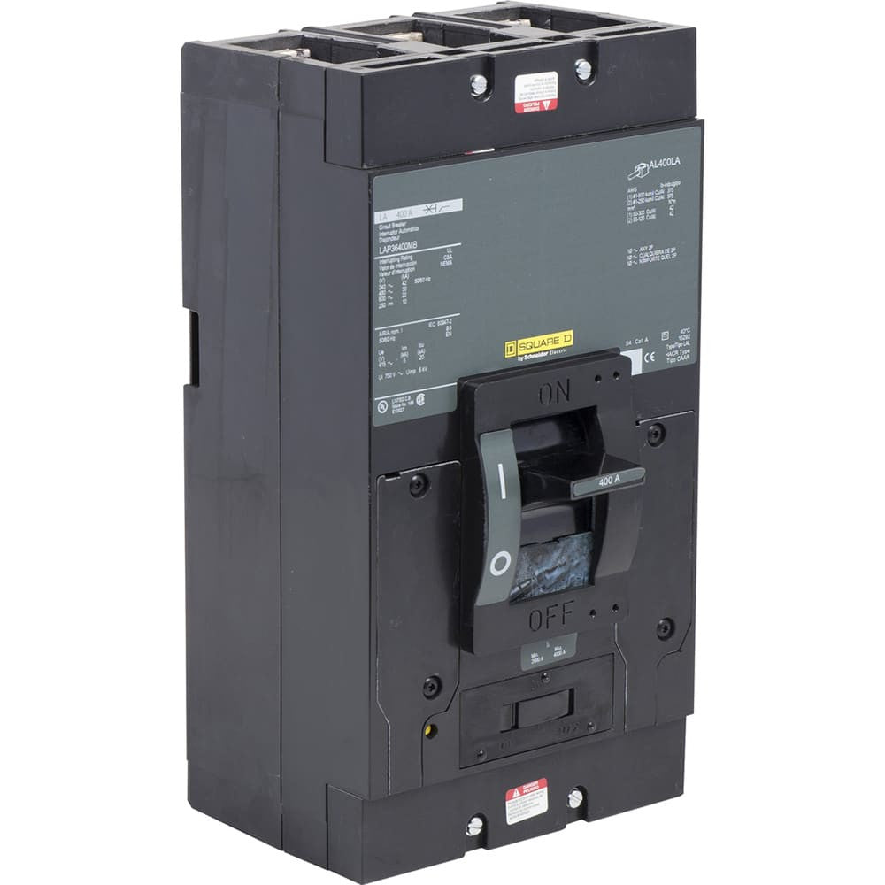 Molded Case Circuit Breaker, LEGACY MCCB Series, 400A, 3 Pole, 600V AC, 42kA at 240VAC - LAP36400MB