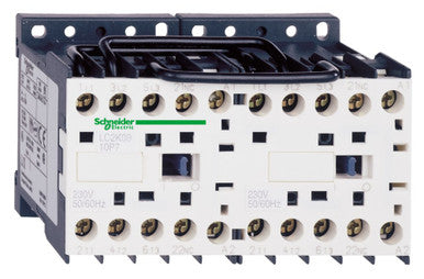 TeSys K reversing contactor - 3P - AC-3 <= 440 V 9 A - 1 NC - 48 V AC coil - LC2K0901E7