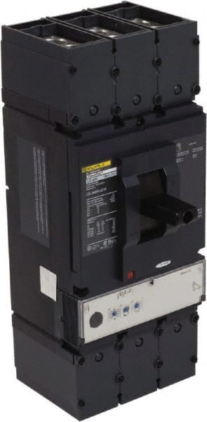 Molded Case Circuit Breaker, POWERPACT L Series, 400A, 3 Pole, 600V AC, 25kA at 240V AC - LDL36400CU31X
